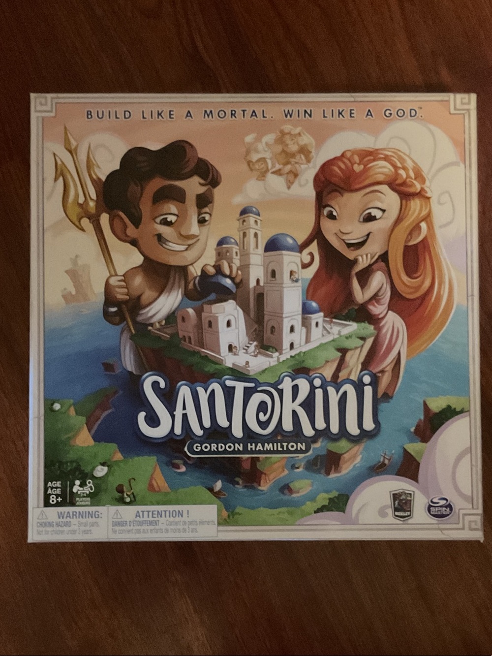 Hamilton Santorini Board Game